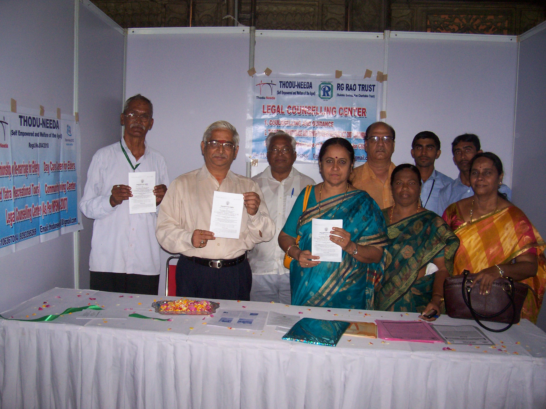 Indian senior couple